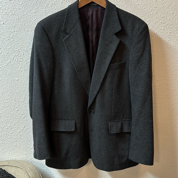 Christian Aujard Camel blend suit jacket